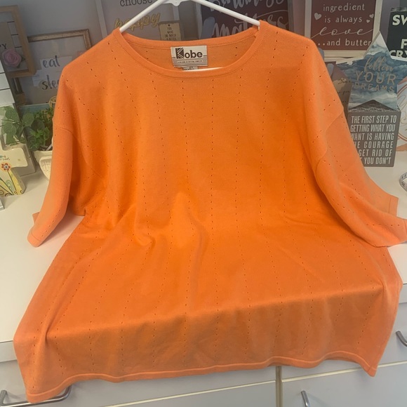 5 for $25- Size 2X-Made by Kobe- Orange Top- Go Vols! - Picture 6 of 16